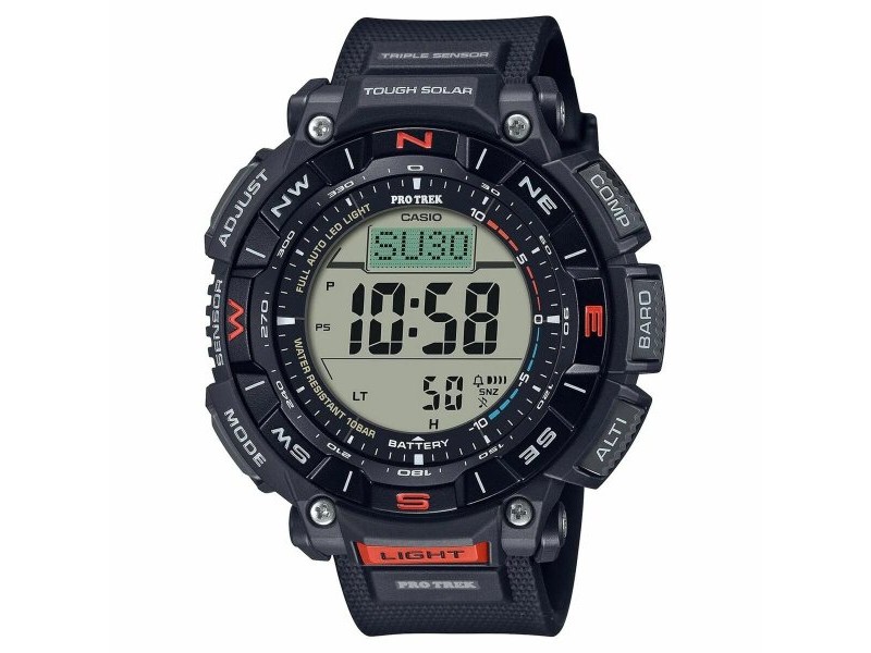 Мъжки часовник Casio Черен Сив