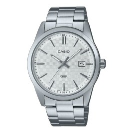 Мъжки часовник Casio DATE CARBON LOOK DIAL -SILVER (Ø 41 mm)