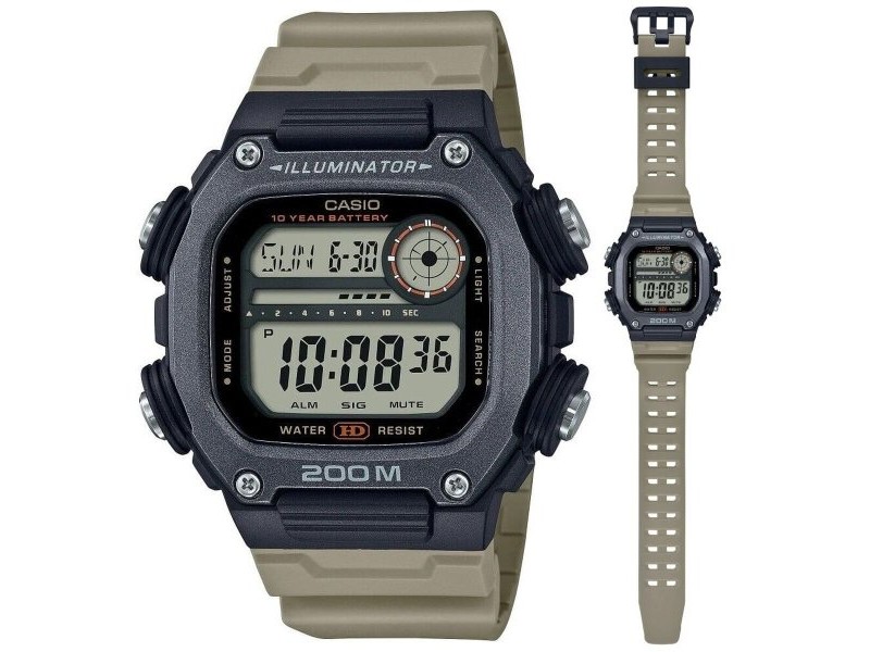 Мъжки часовник Casio CASIO ILLUMINATOR DIVER 200m (Ø 50 mm)