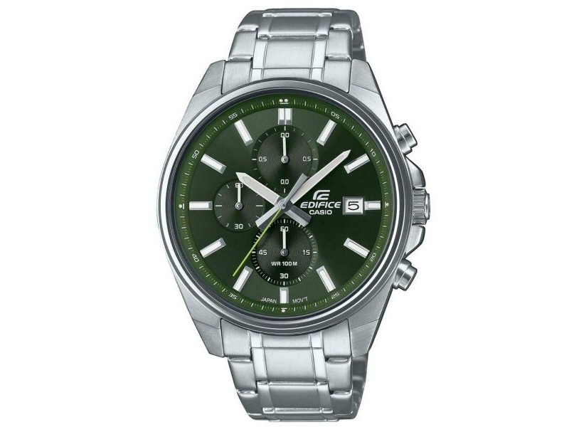 Мъжки часовник Casio Зелен Сребрист