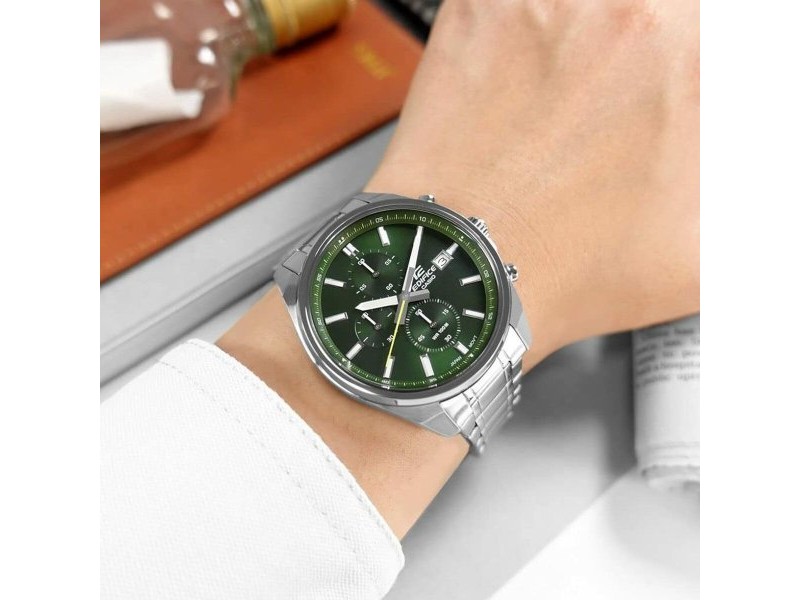 Мъжки часовник Casio Зелен Сребрист