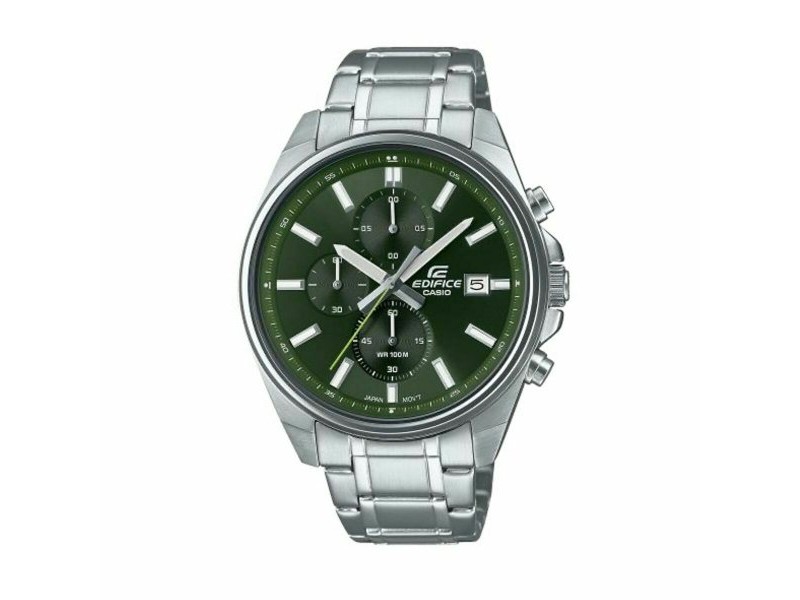 Мъжки часовник Casio Зелен Сребрист