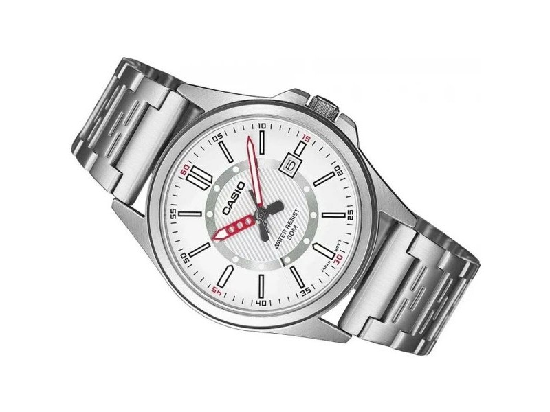 Мъжки часовник Casio ENTICER GENT Сребрист (Ø 40 mm)