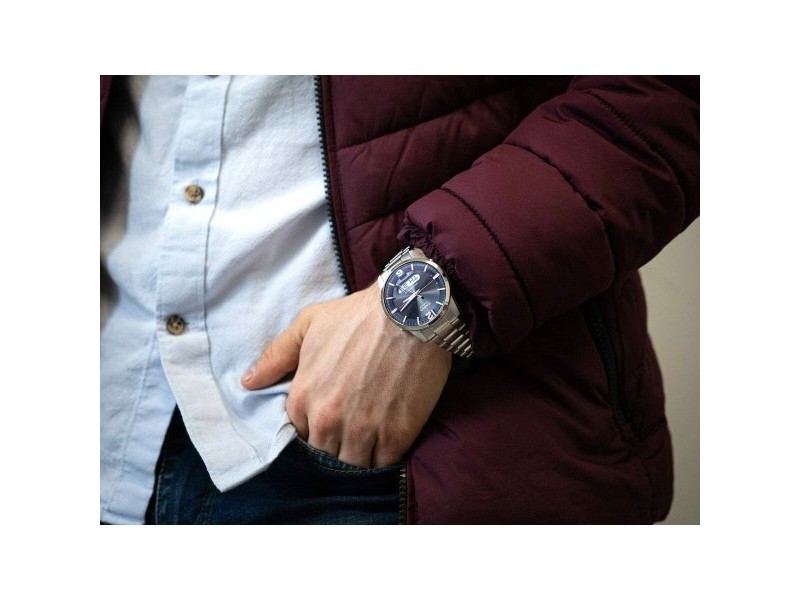 Мъжки часовник Casio Сребрист (Ø 40 mm)