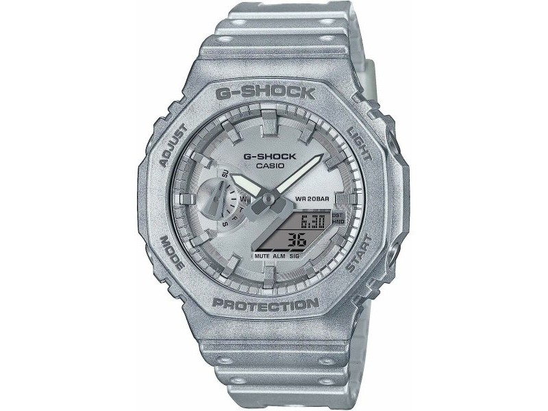 Мъжки часовник Casio GA-2100FF-8AER Сребрист