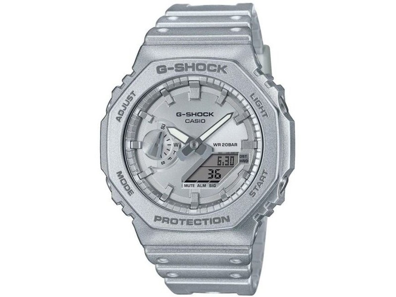 Мъжки часовник Casio GA-2100FF-8AER Сребрист