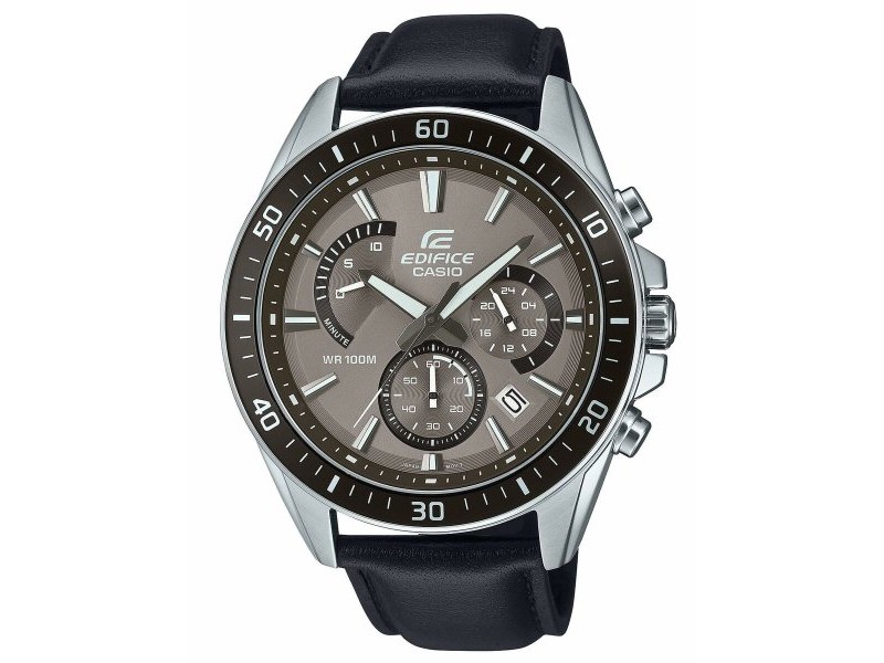 Мъжки часовник Casio EFR-552L-5AVUEF Черен Сив (Ø 47 mm)