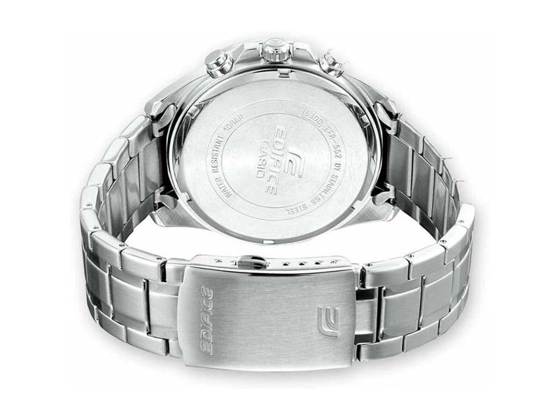 Мъжки часовник Casio EFR-552D-2AVUEF Сребрист (Ø 47 mm)