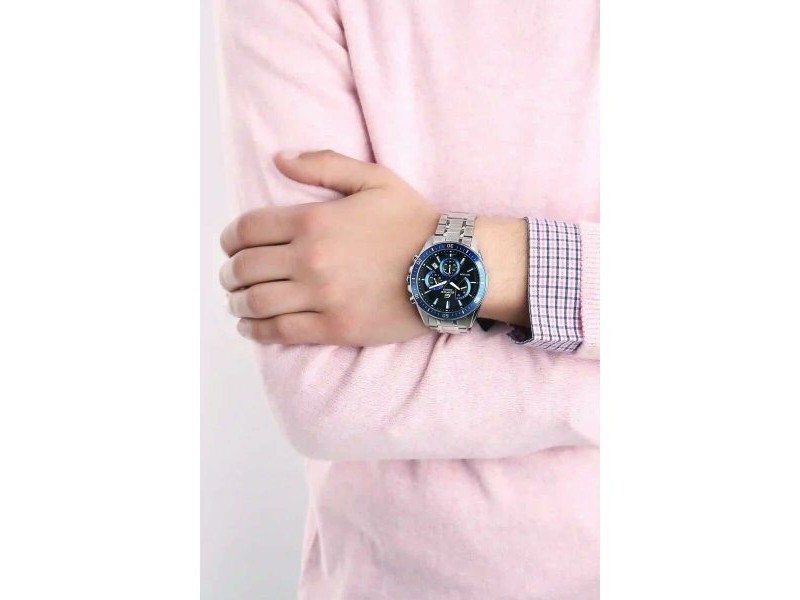 Мъжки часовник Casio EFR-552D-2AVUEF Сребрист (Ø 47 mm)