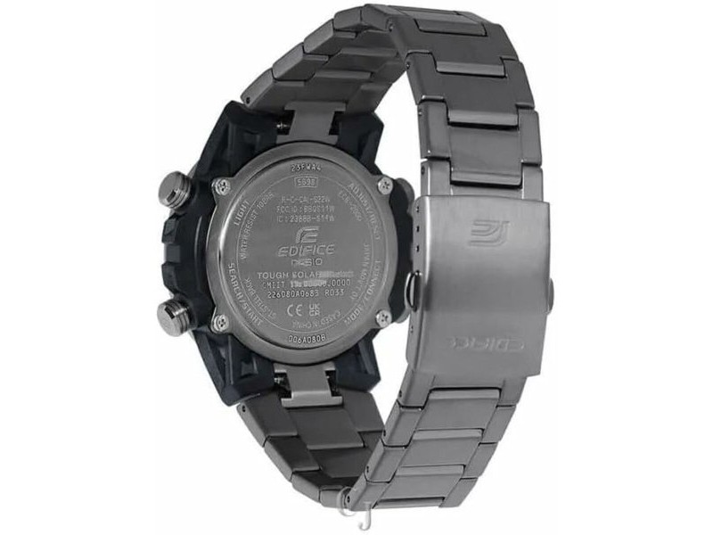 Мъжки часовник Casio ECB-2000DC-1BEF Черен (Ø 47,5 mm)