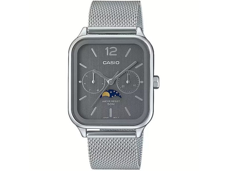 Мъжки часовник Casio MTP-M305M-8AVER Сив Сребрист