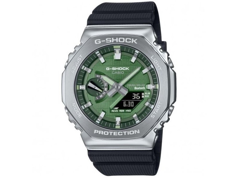 Мъжки часовник Casio G-Shock GBM-2100A-1A3ER Черен Зелен (Ø 44,5 mm)