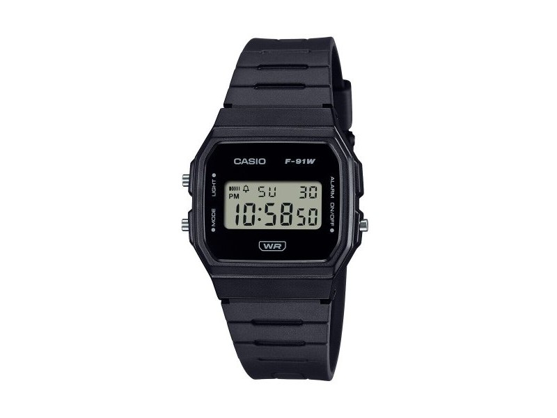 Мъжки часовник Casio F-91WB-1AEF (Ø 35 mm)