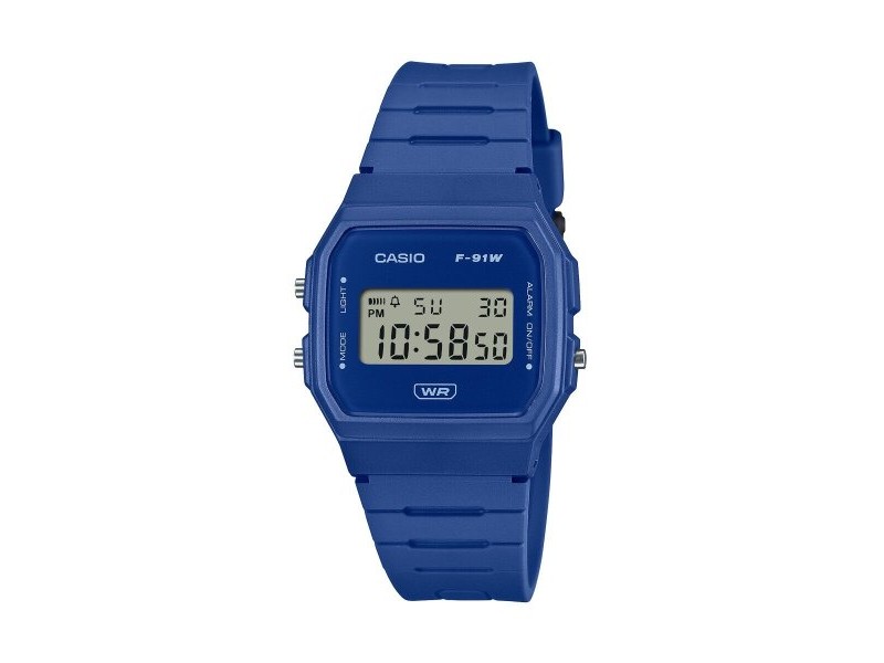 Мъжки часовник Casio F-91WB-2A1EF (Ø 35 mm)