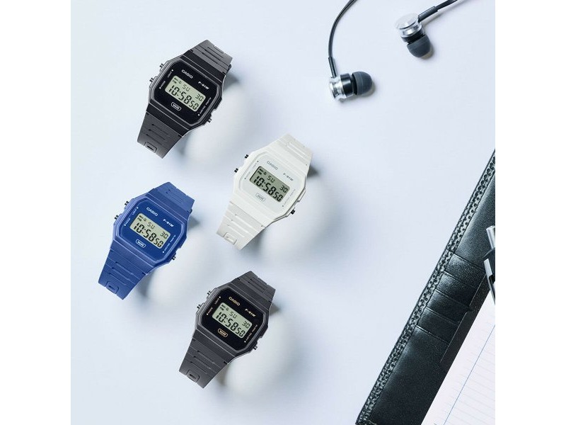 Мъжки часовник Casio F-91WB-8AEF (Ø 35 mm)