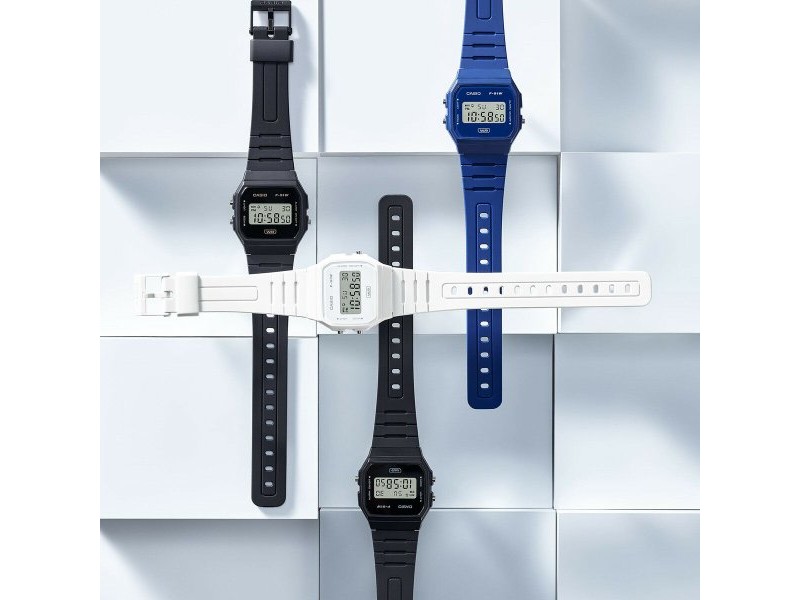 Мъжки часовник Casio F-91WB-8AEF (Ø 35 mm)