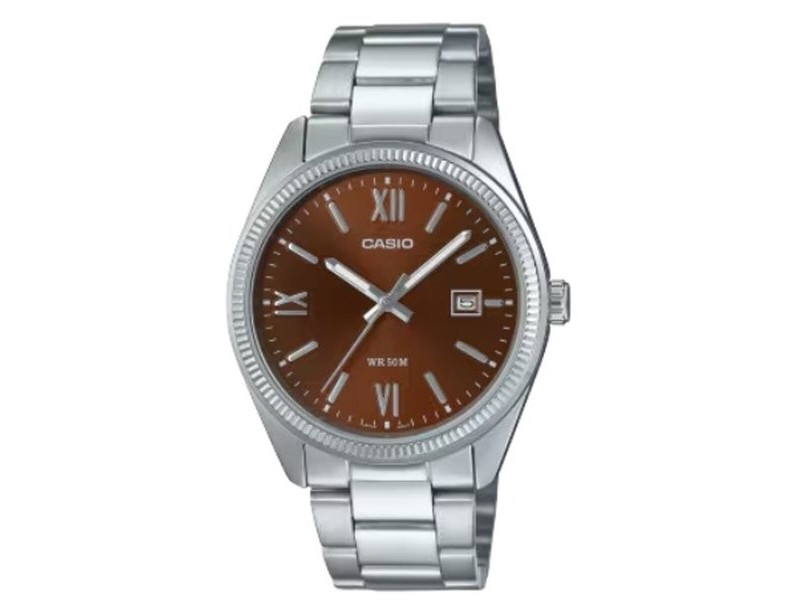 Мъжки часовник Casio DATE - BROWN - ARABS NUMBERS (Ø 38,5 mm)