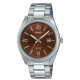 Мъжки часовник Casio DATE - BROWN - ARABS NUMBERS (Ø 38,5 mm)