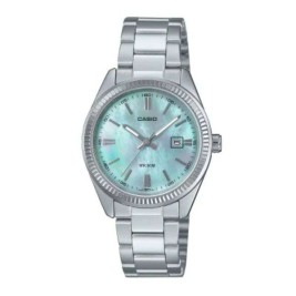 Мъжки часовник Casio LADY DATE - AQUA GREEN Сребрист