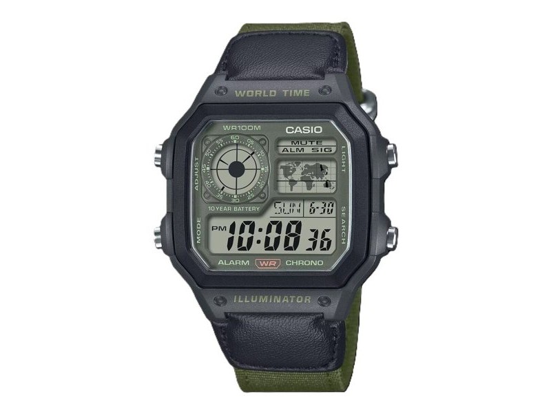 Мъжки часовник Casio AE-1200WHUB-3AVEF