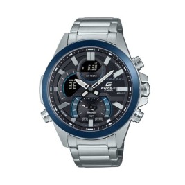 Мъжки часовник Casio ECB-30DB-1A9EF Черен Сребрист