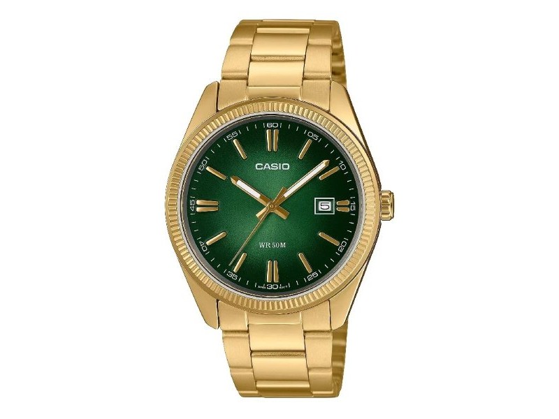Мъжки часовник Casio MTP-1302PGC-3AVEF Зелен