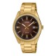 Мъжки часовник Casio MTP-1302PGC-5AVEF Кафяв