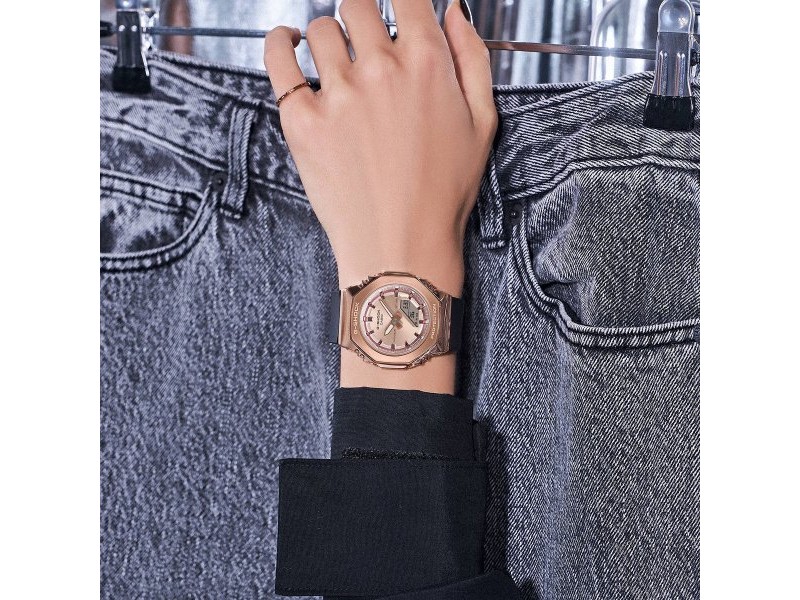 Мъжки часовник Casio G-Shock GM-S2110PG-1A4ER