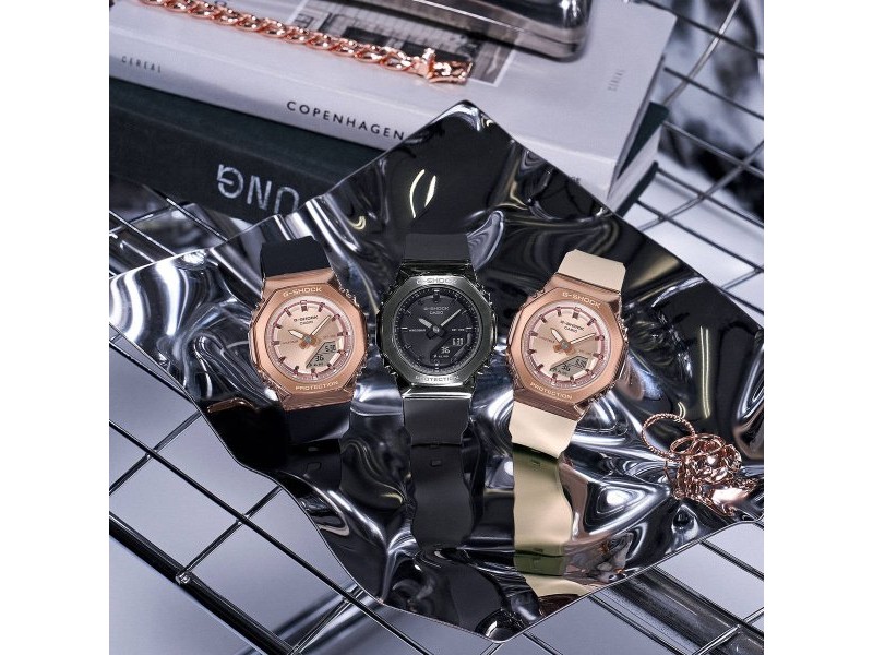 Мъжки часовник Casio G-Shock GM-S2110PG-1A4ER