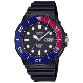 Мъжки часовник Casio DIVER 100M - BLACK (Ø 45 mm)