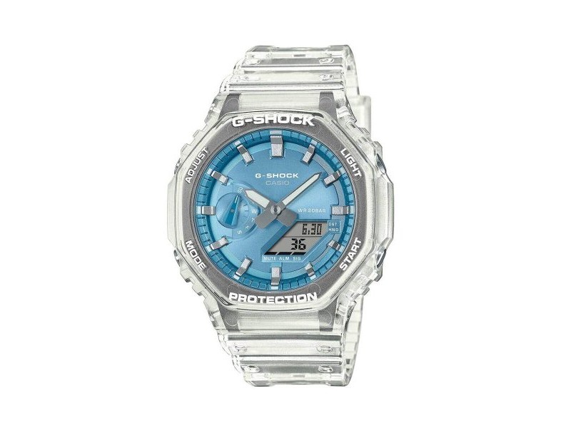 Мъжки часовник Casio G-Shock BRIGHT METALLIC - LIGHT BLUE (Ø 44,5 mm)