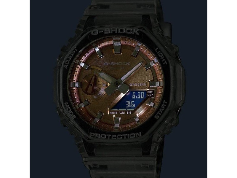 Мъжки часовник Casio G-Shock BRIGHT METALLIC - LIGHT BLUE (Ø 44,5 mm)