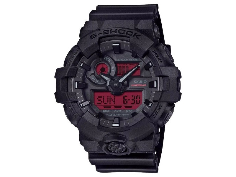 Мъжки часовник Casio G-Shock GA-700BBR-1AER