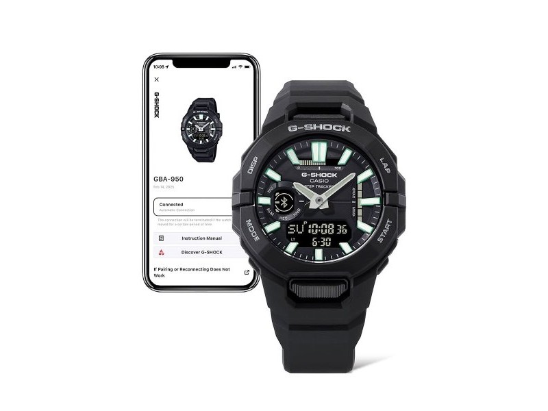 Мъжки часовник Casio G-Shock G-SQUAD STRAP TRACKER (COMPATIBLE WITH STRAVA) (Ø 44 mm)