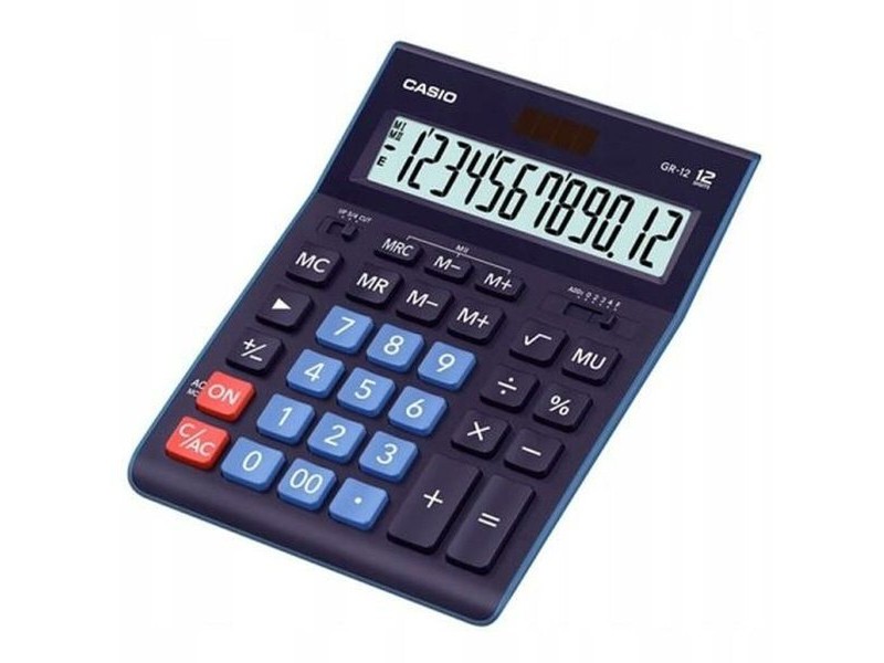 Калкулатор Casio GR-12C Морско син