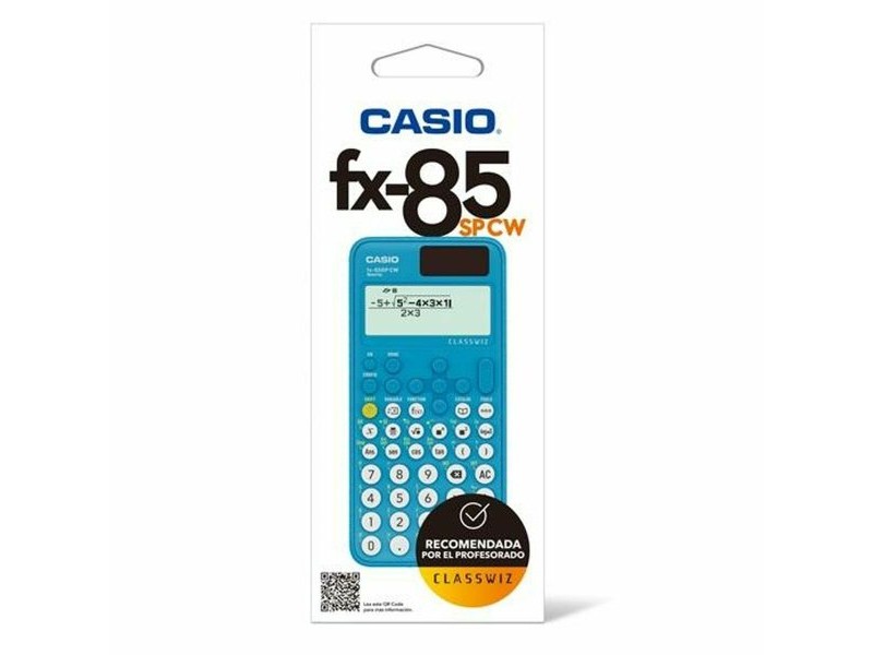 Калкулатор Casio Син Пластмаса