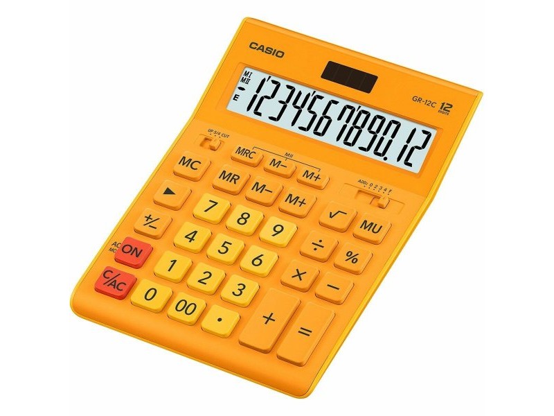 Калкулатор Casio GR-12C-RG-W-EP Смола