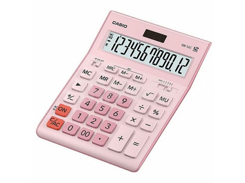 Калкулатор Casio GR-12C Черен Пластмаса