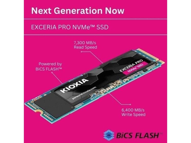 Твърд диск Kioxia 1 TB SSD
