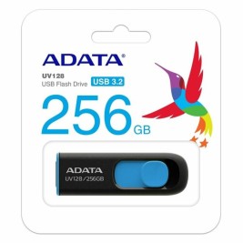 USB стик Adata PEN-256ADATA-UV128-B 256 GB Син Черен Черен/Син