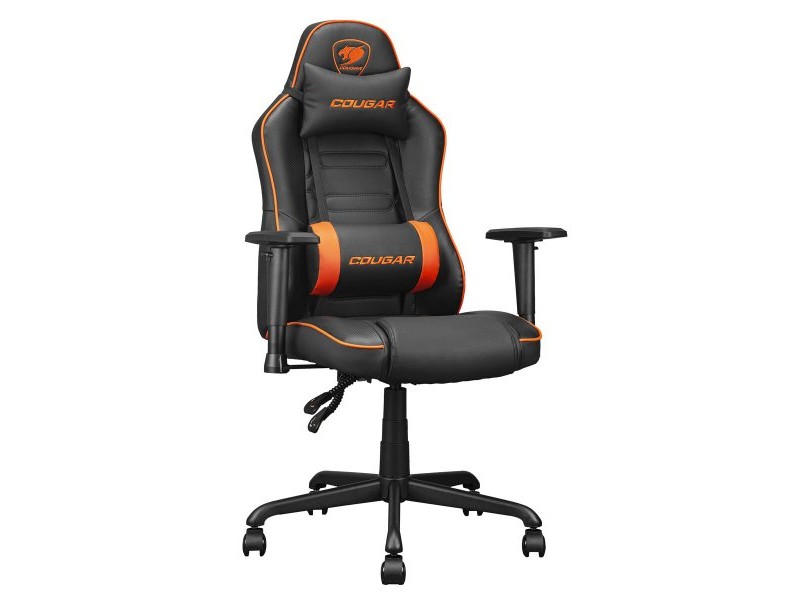 Стол за игри Cougar Fusion S Черен Черен/Оранжев