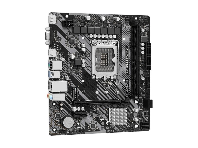 Дънна платка ASRock 90-MXBJH0-A0UAYZ LGA 1700 INTEL H610