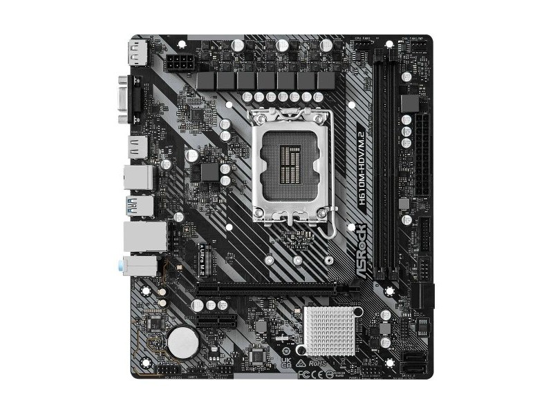 Дънна платка ASRock 90-MXBJH0-A0UAYZ LGA 1700 INTEL H610