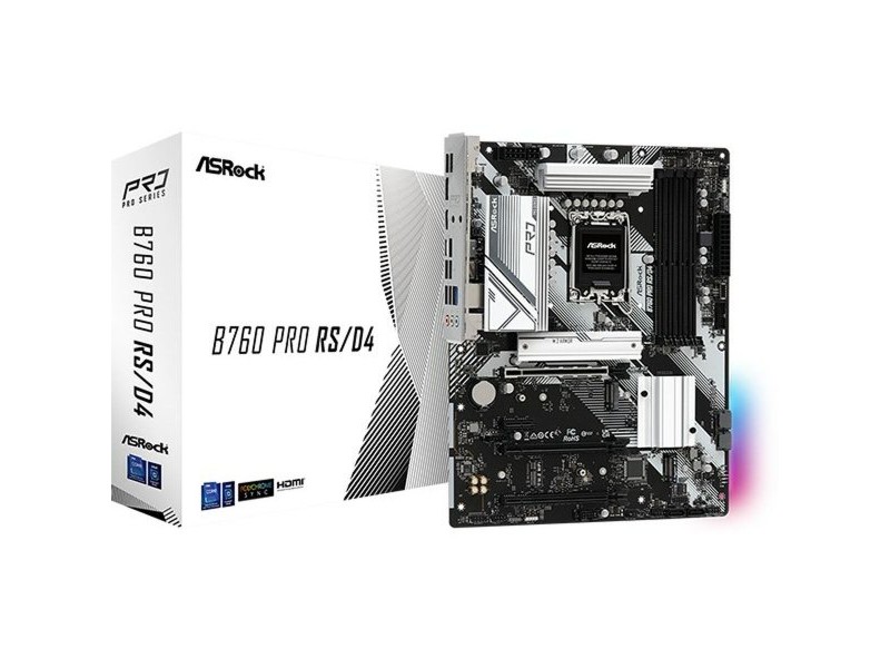 Дънна платка ASRock B760 Pro RS/D4 LGA 1700 Intel B760
