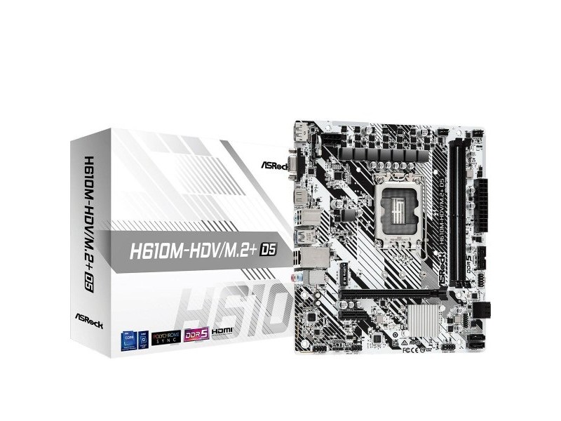 Дънна платка ASRock 90-MXBM50-A0UAYZ LGA 1700 INTEL H610