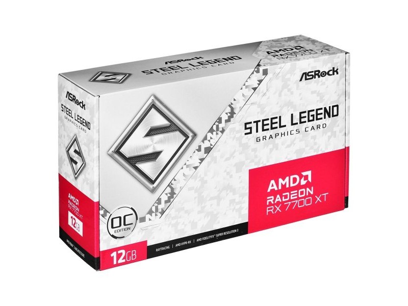Графична карта ASRock RX7700XT SL 12GO 12 GB GDDR6