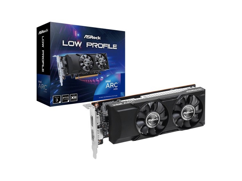 Графична карта ASRock Arc A310 GDDR6 4 GB