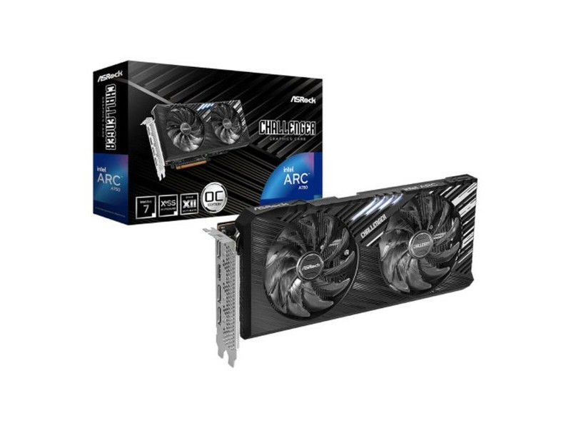 Графична карта ASRock A750 CHALLENGER SE 8GB OC ARC A750 GDDR6