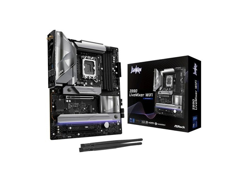 Дънна платка ASRock Z890 LiveMixer WiFi LGA 1851 Intel Z890