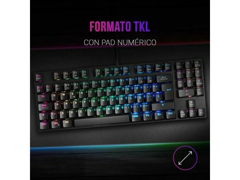 Клавиатура за игри Mars Gaming MKREVO PRO LED RGB